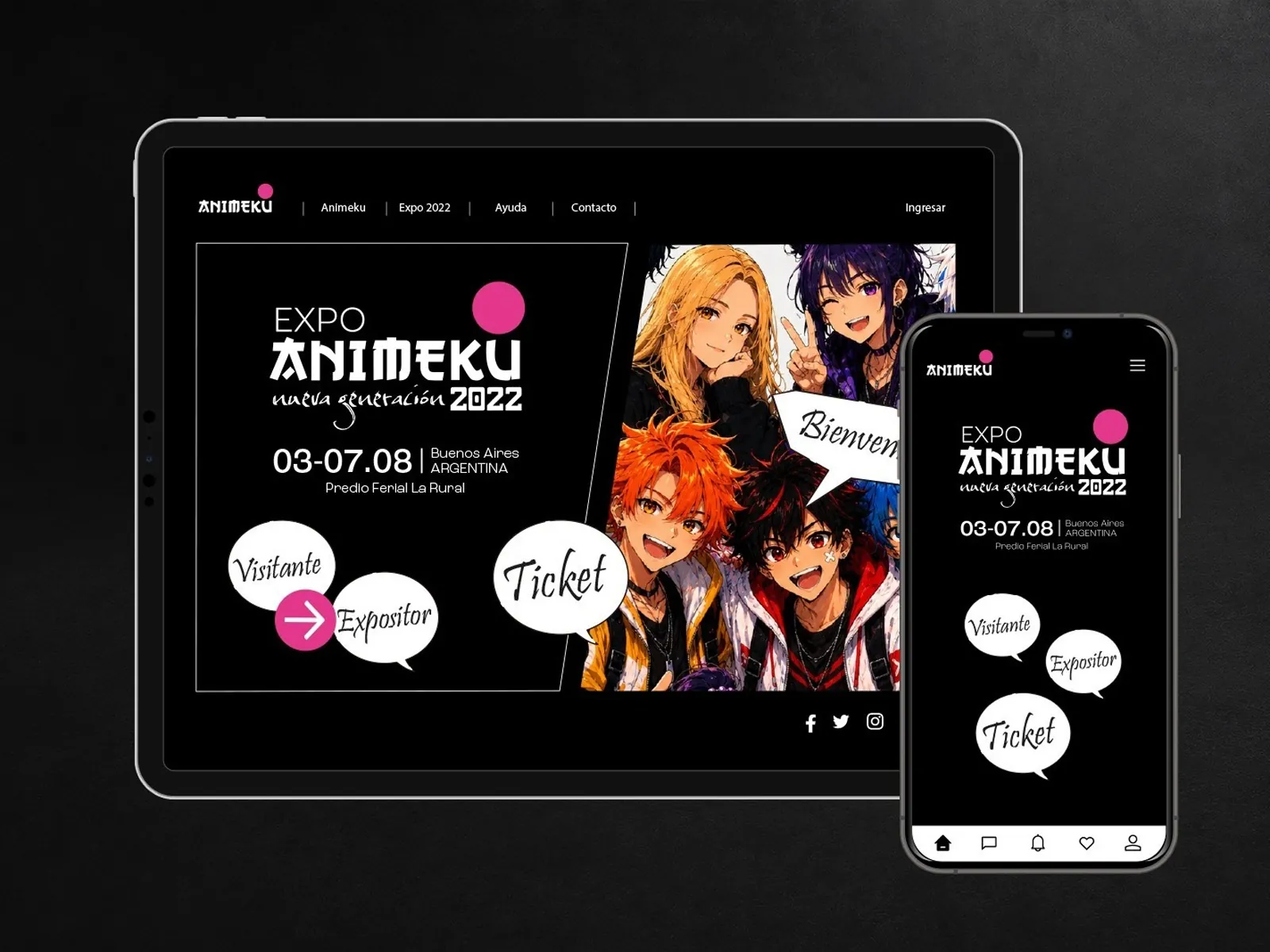 Animeku Digital — Diseño y desarrollo web y app