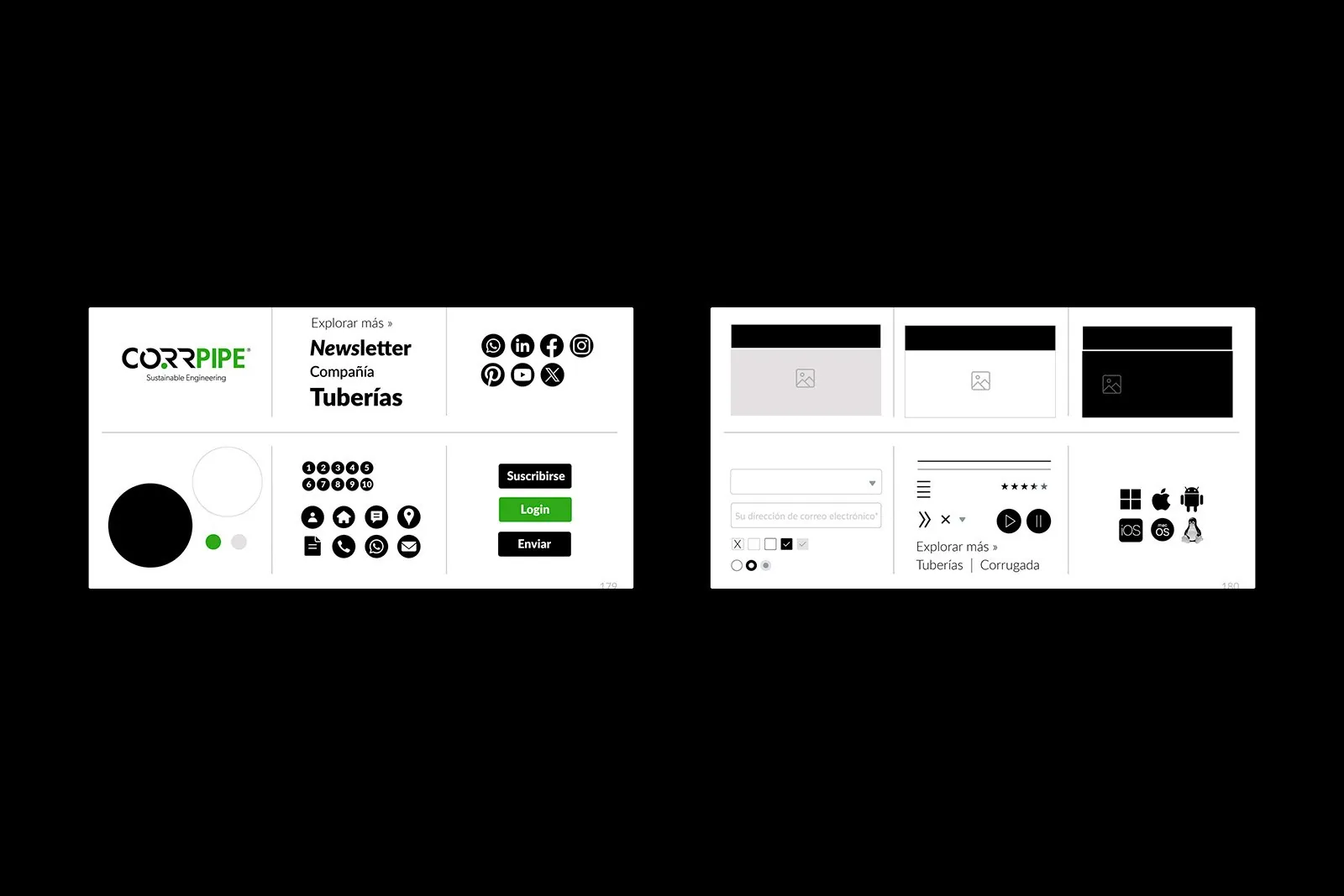 Corrpipe Web — Diseño web y sistema visual digital, imagen 5