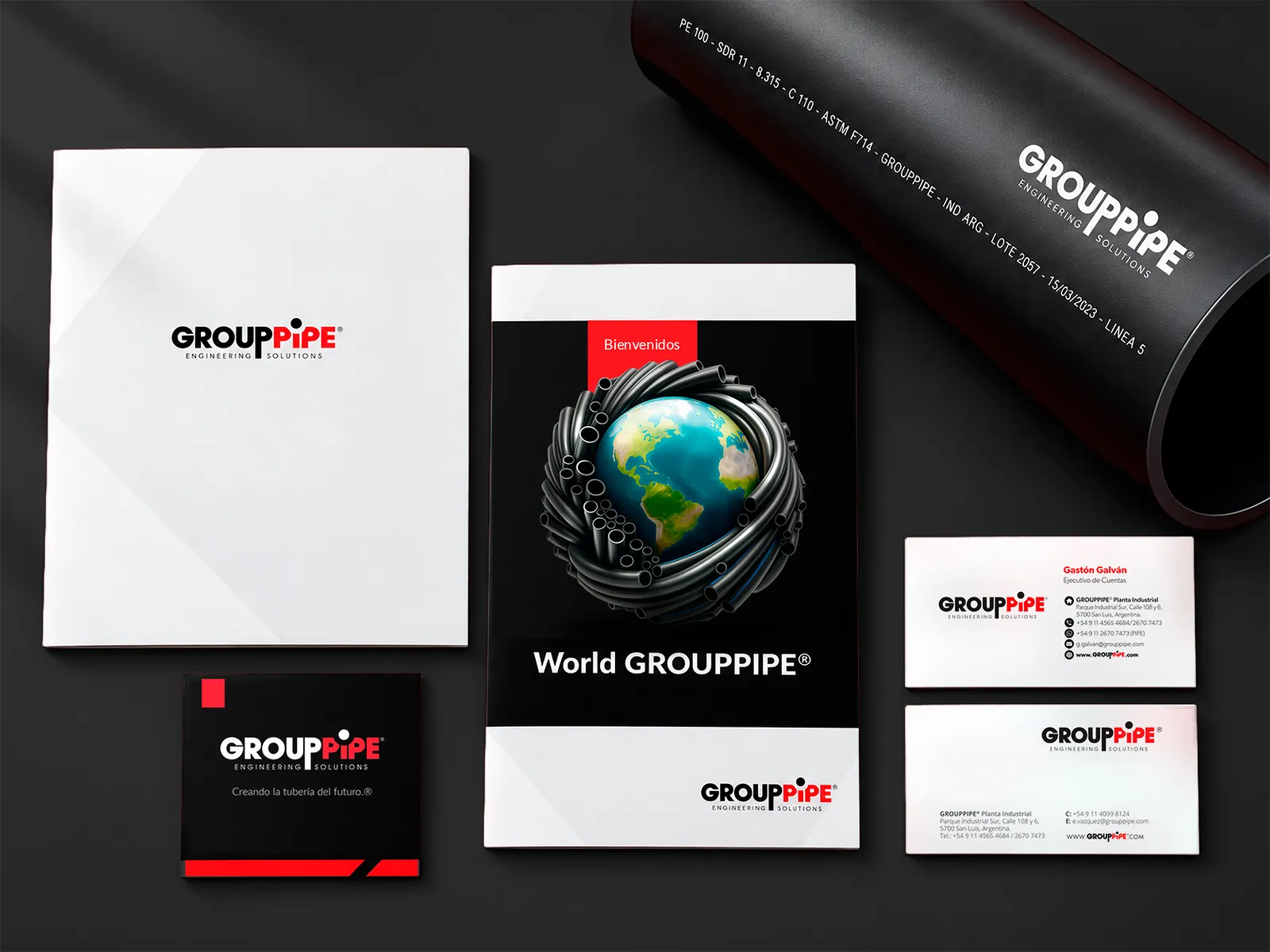 GroupPipe — Identidad visual y manual normativo
