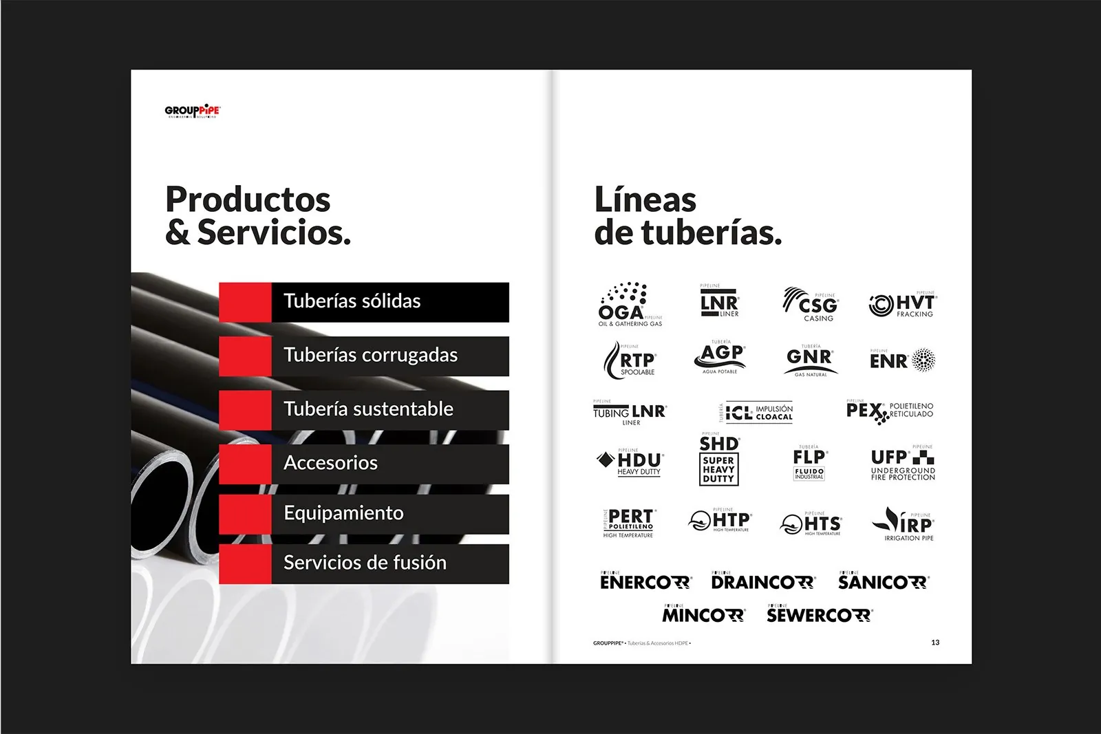 GroupPipe — Identidad visual y manual normativo, imagen 7