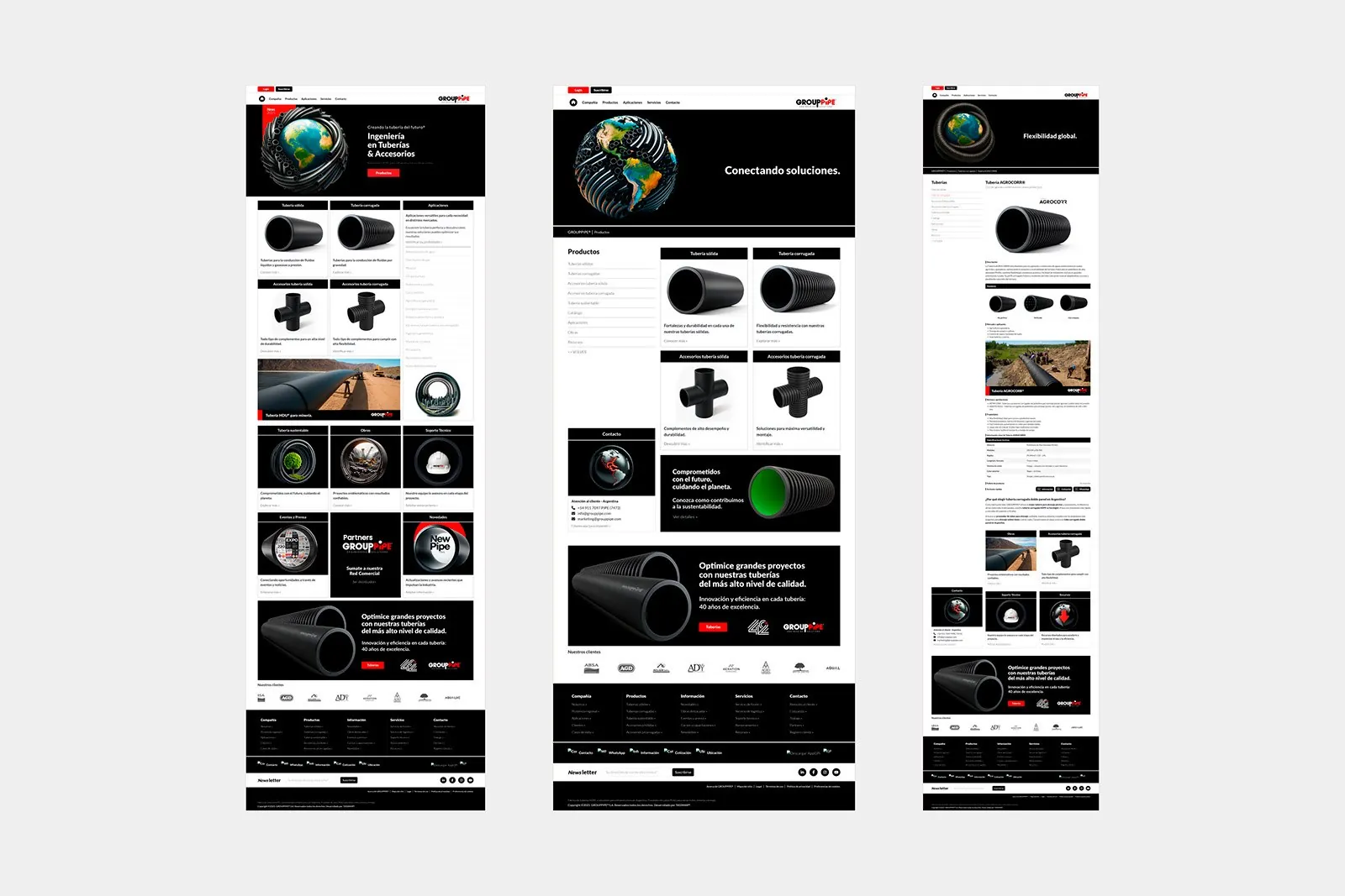 GroupPipe Web — Diseño web y sistema visual digital, imagen 14