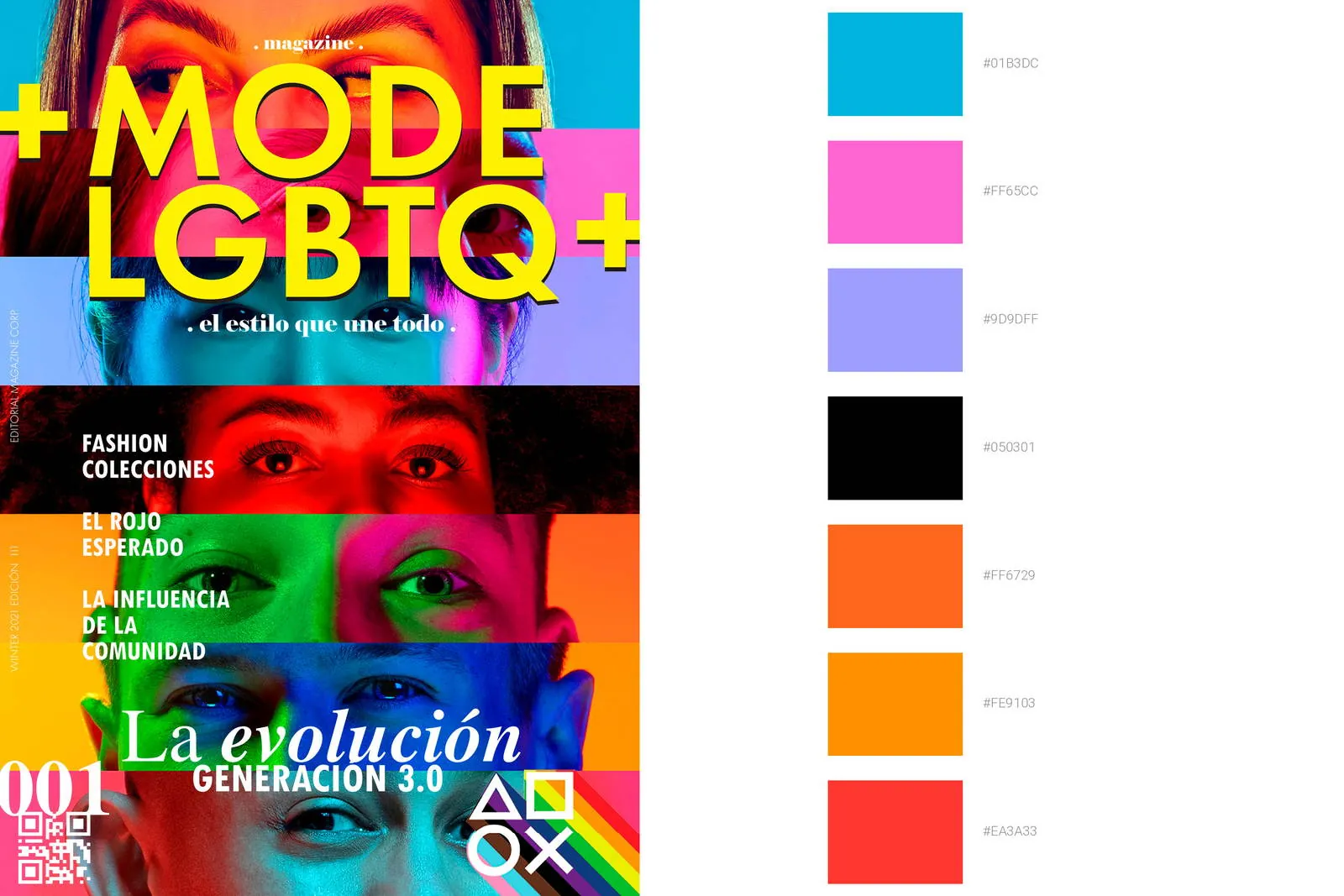 + MODE LGBTQ + — Diseño editorial, imagen 7
