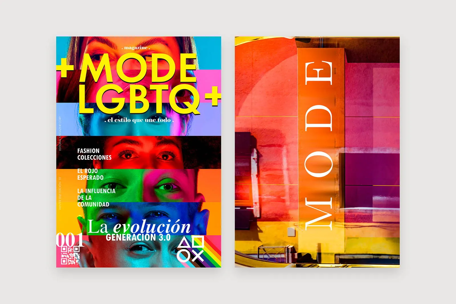 + MODE LGBTQ + — Diseño editorial, imagen 14