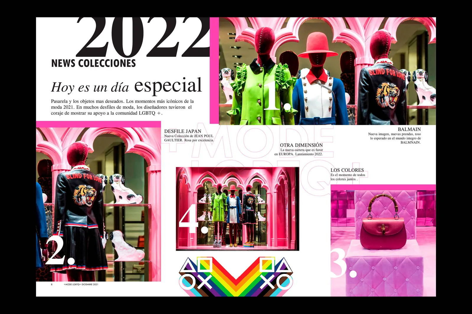 + MODE LGBTQ + — Diseño editorial, imagen 17