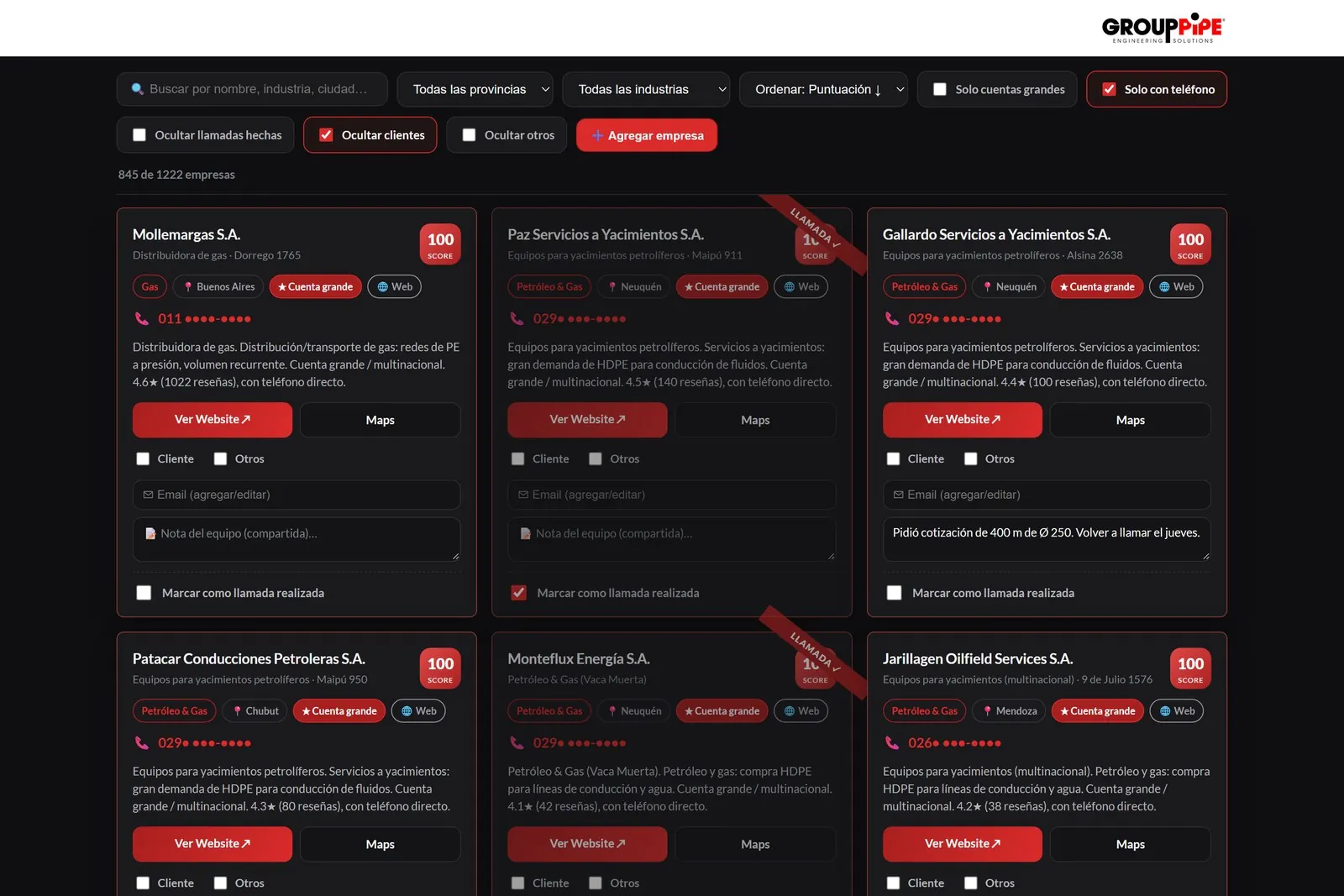 Radar de Leads — Sistema a medida e identidad visual, imagen 6