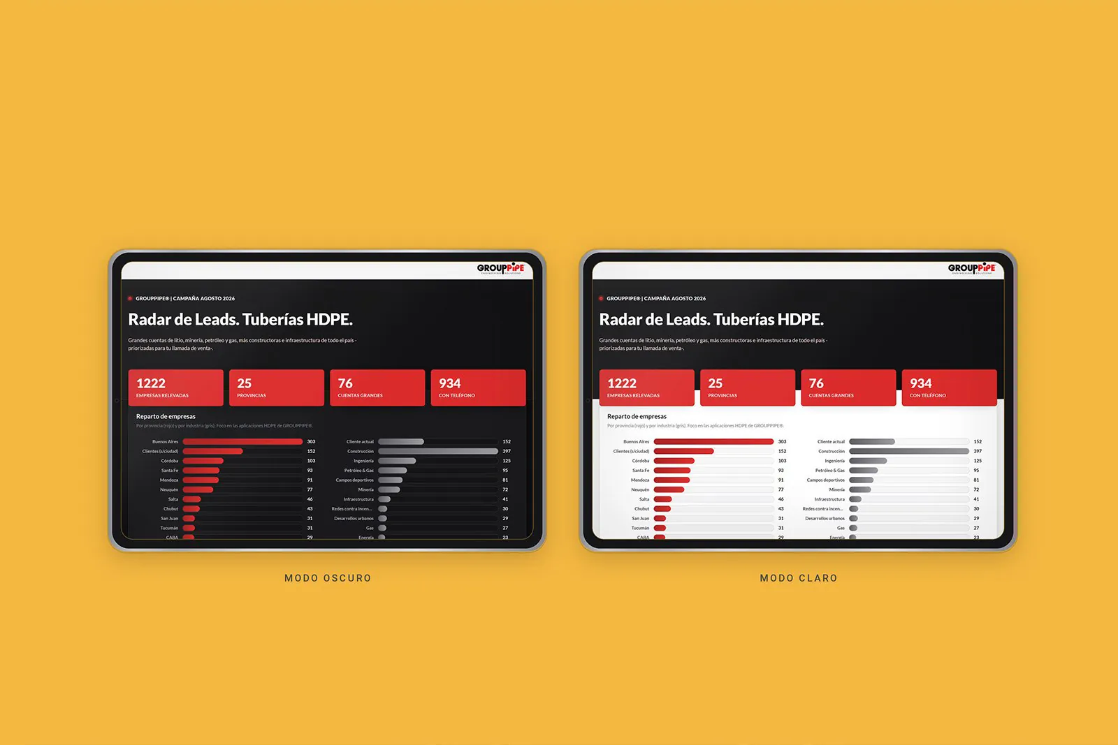Radar de Leads — Sistema a medida e identidad visual, imagen 8