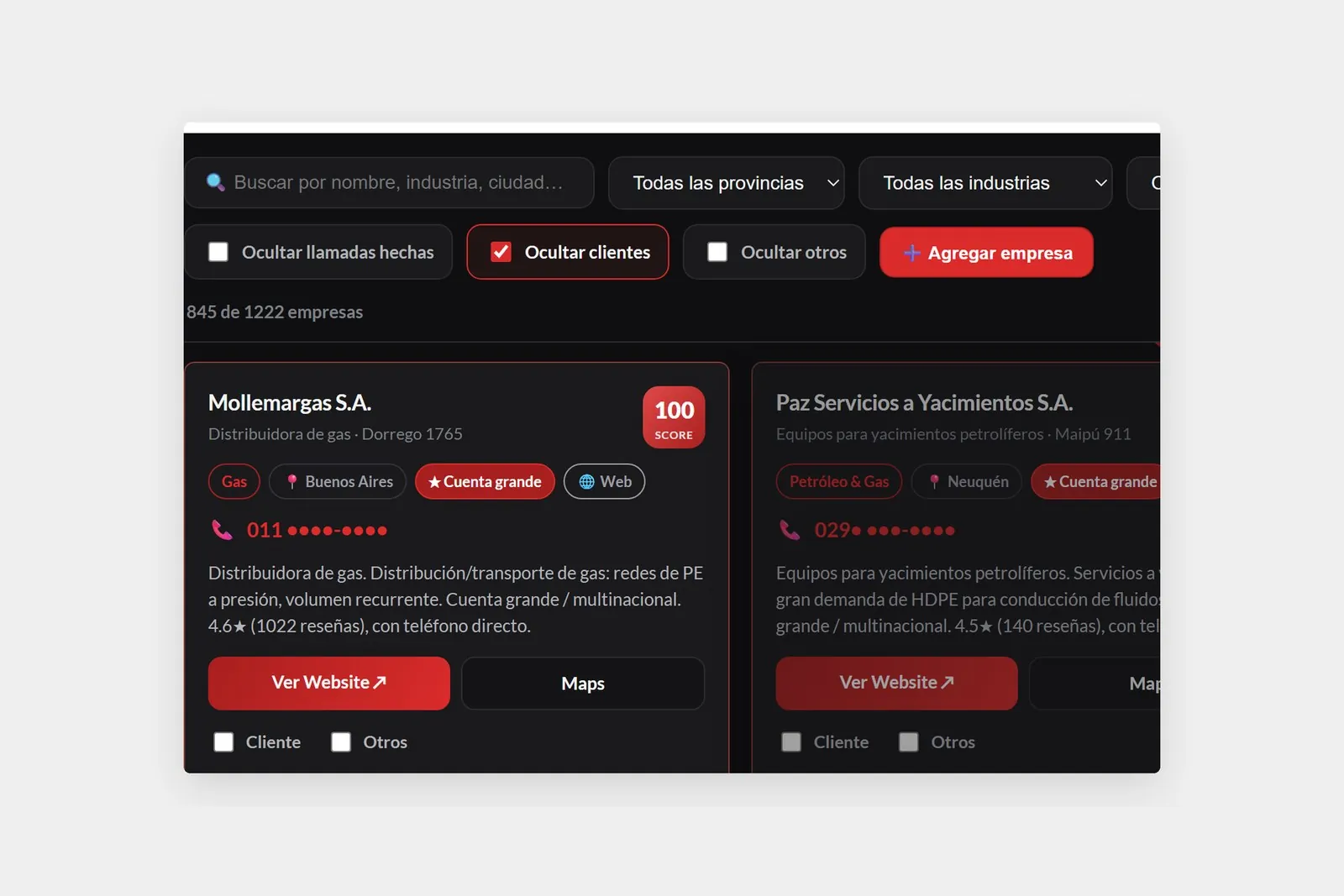 Radar de Leads — Sistema a medida e identidad visual, imagen 9