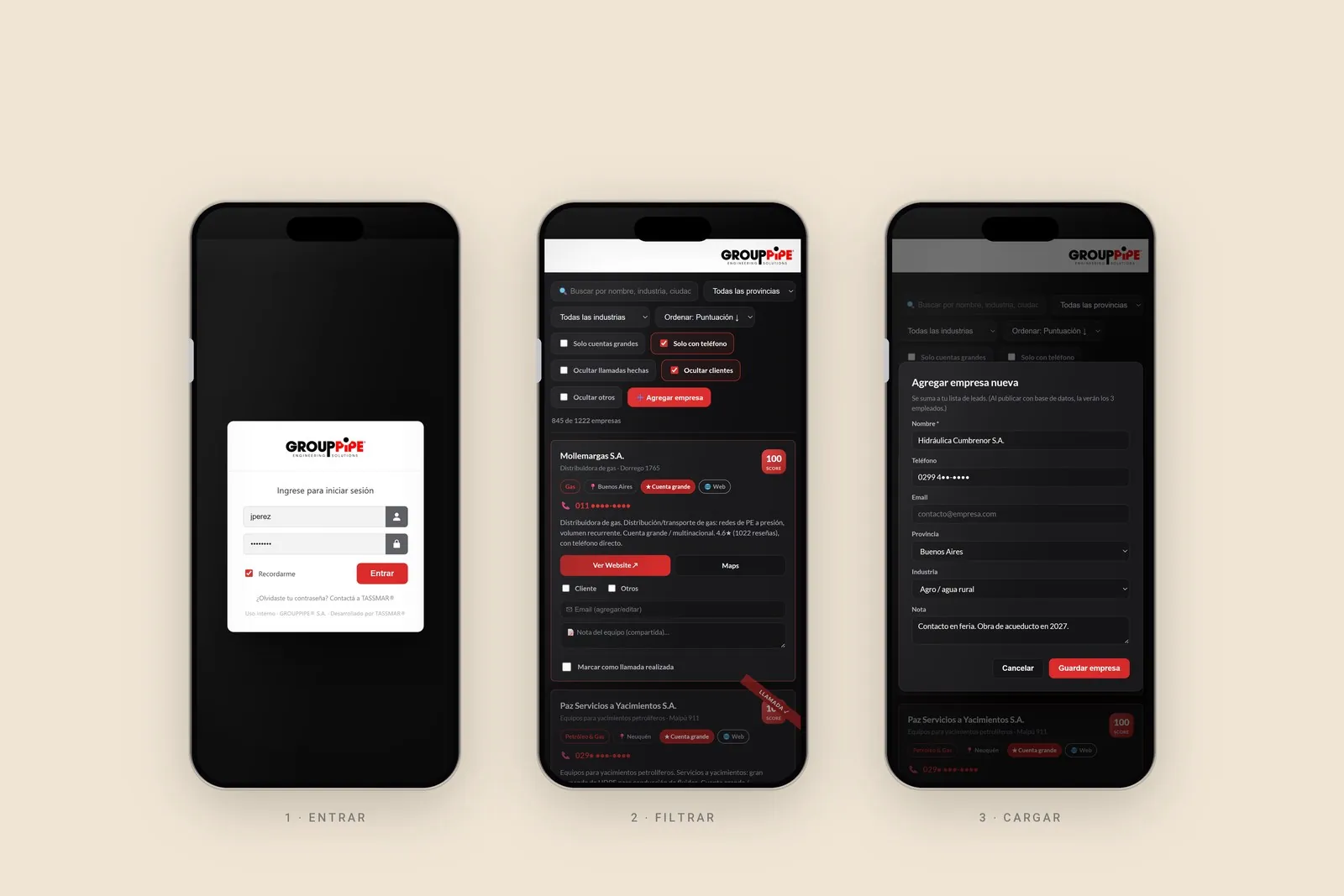 Radar de Leads — Sistema a medida e identidad visual, imagen 10