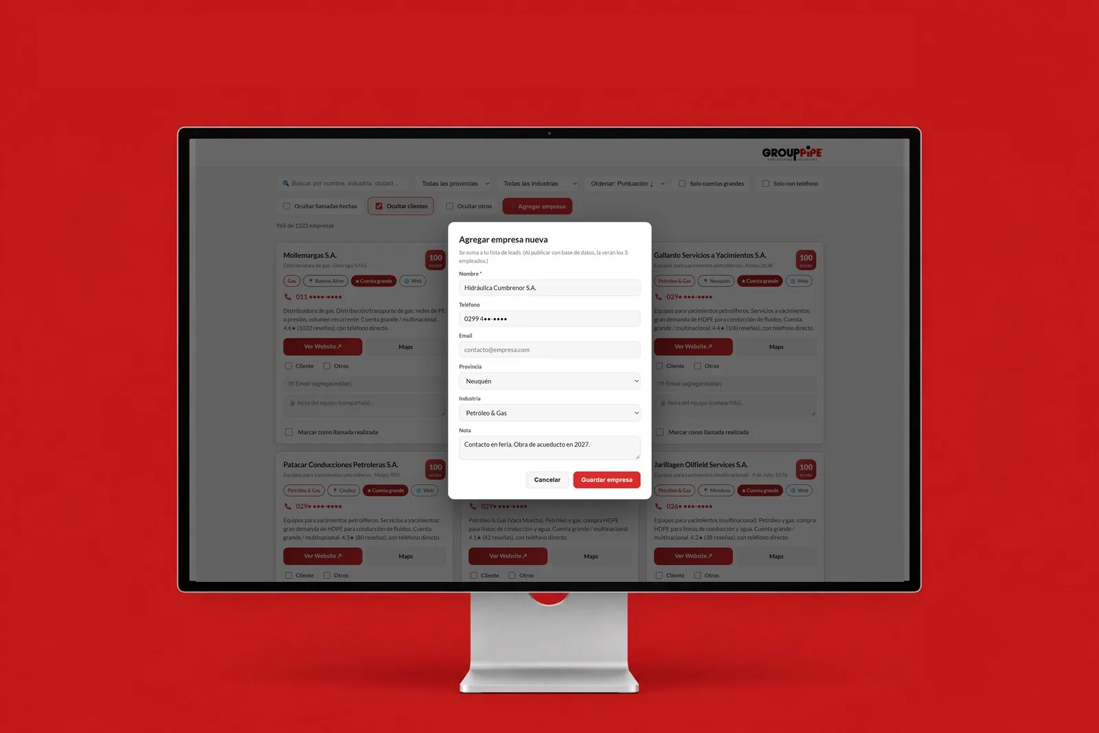 Radar de Leads — Sistema a medida e identidad visual, imagen 13