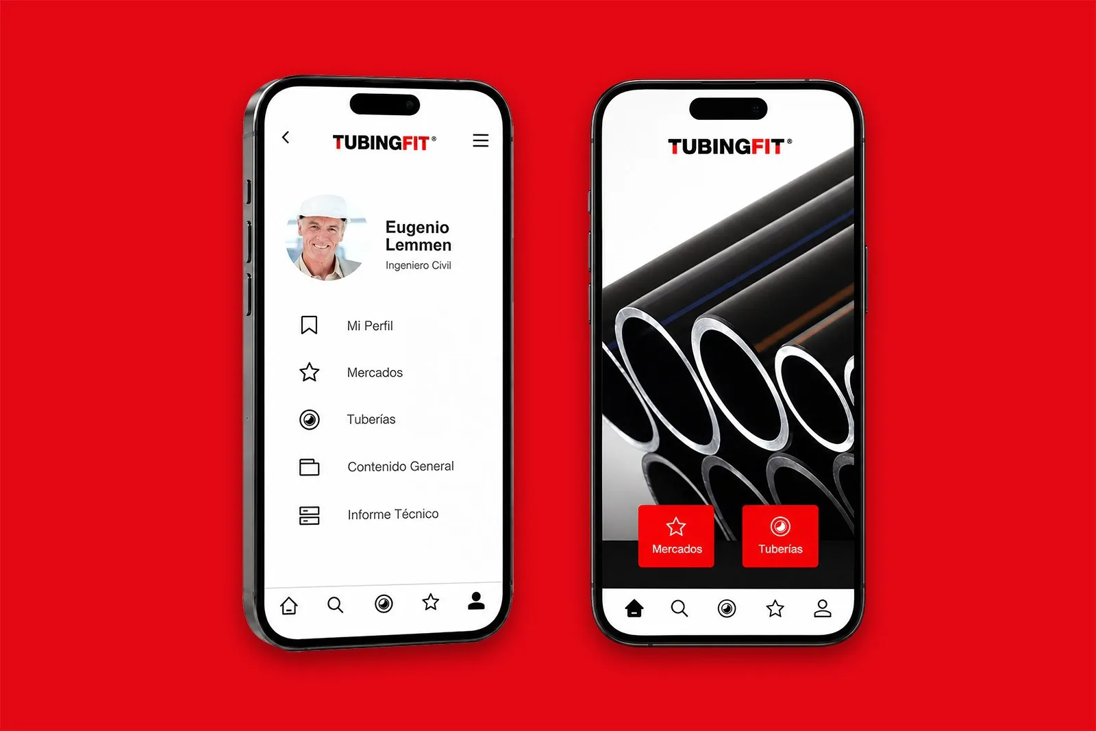 Tubingfit — Sistema a medida e identidad visual, imagen 2