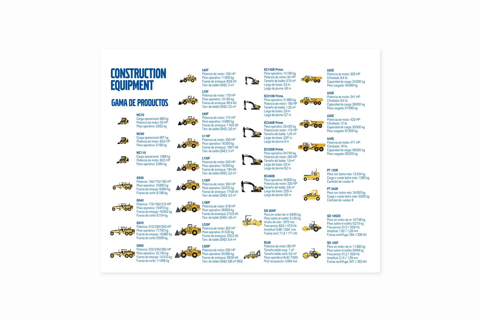 Volvo CE — Diseño de calendario y agenda corporativa, imagen 4