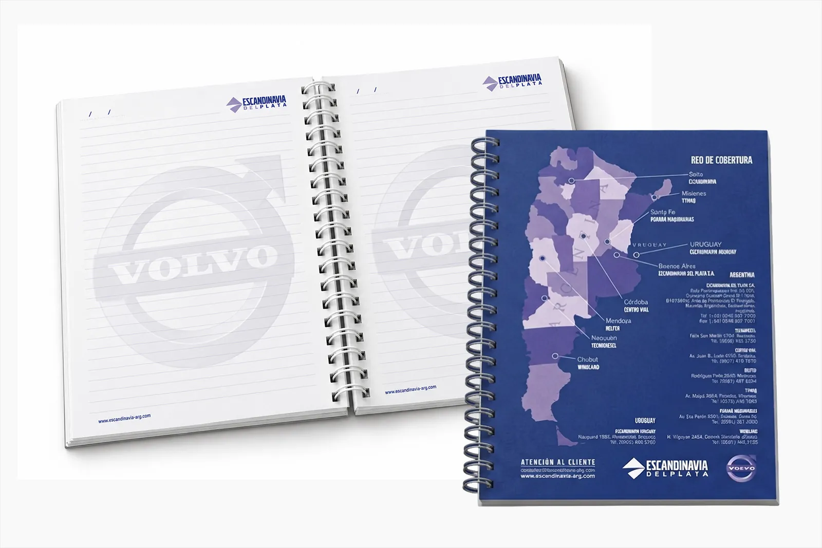 Volvo CE — Diseño de calendario y agenda corporativa, imagen 12